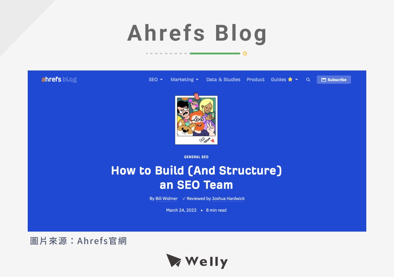 Ahrefs的部落格文章多了「Reviewed by xxx」的標示