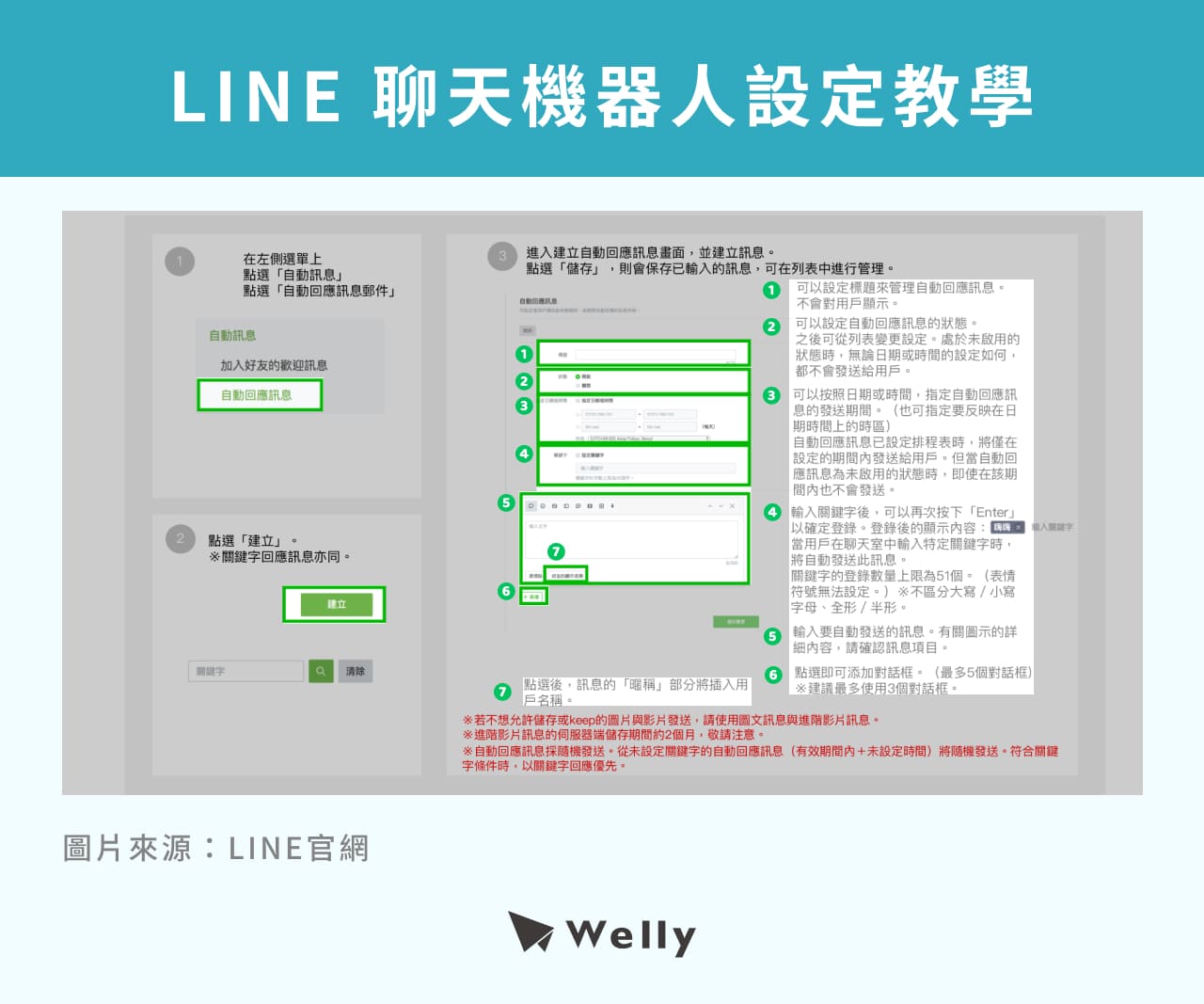 LINE聊天機器人設定教學