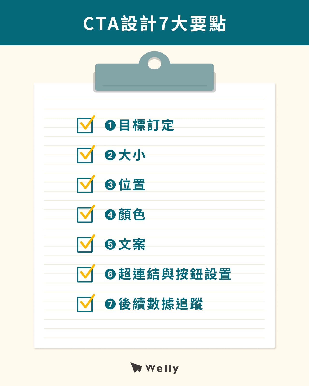 CTA設計7大要點