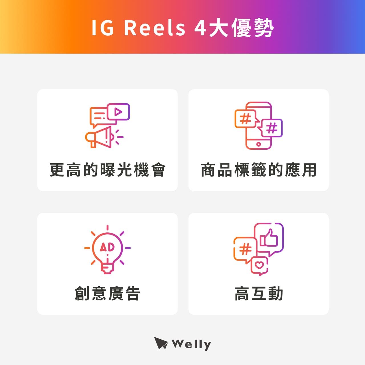 IG Reels 4大優勢