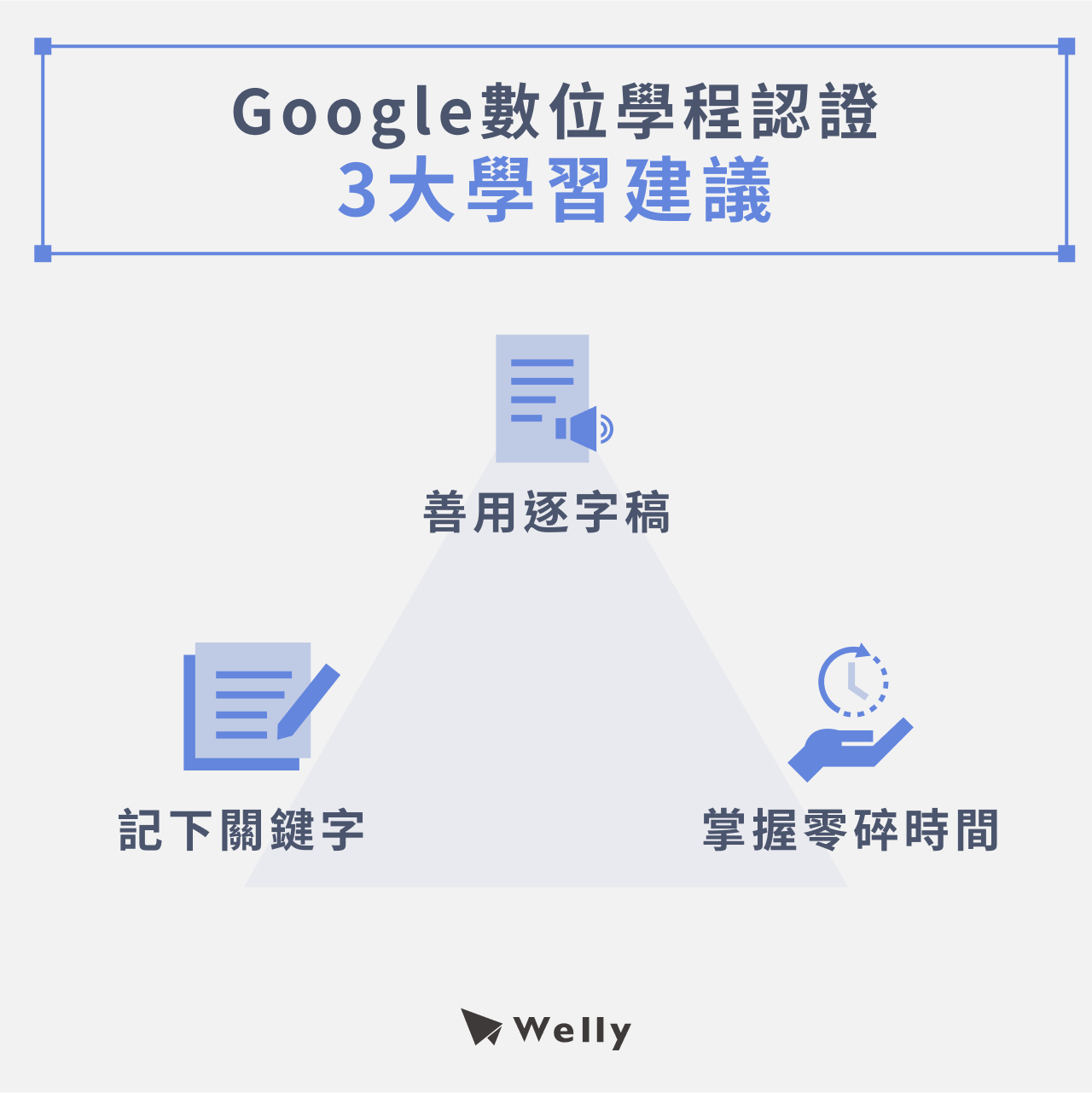 Google數位學程認證 3大學習建議