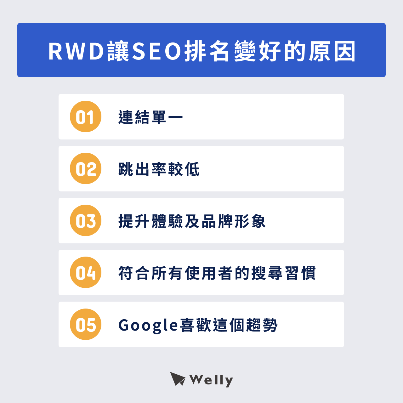 RWD讓SEO排名變好的原因