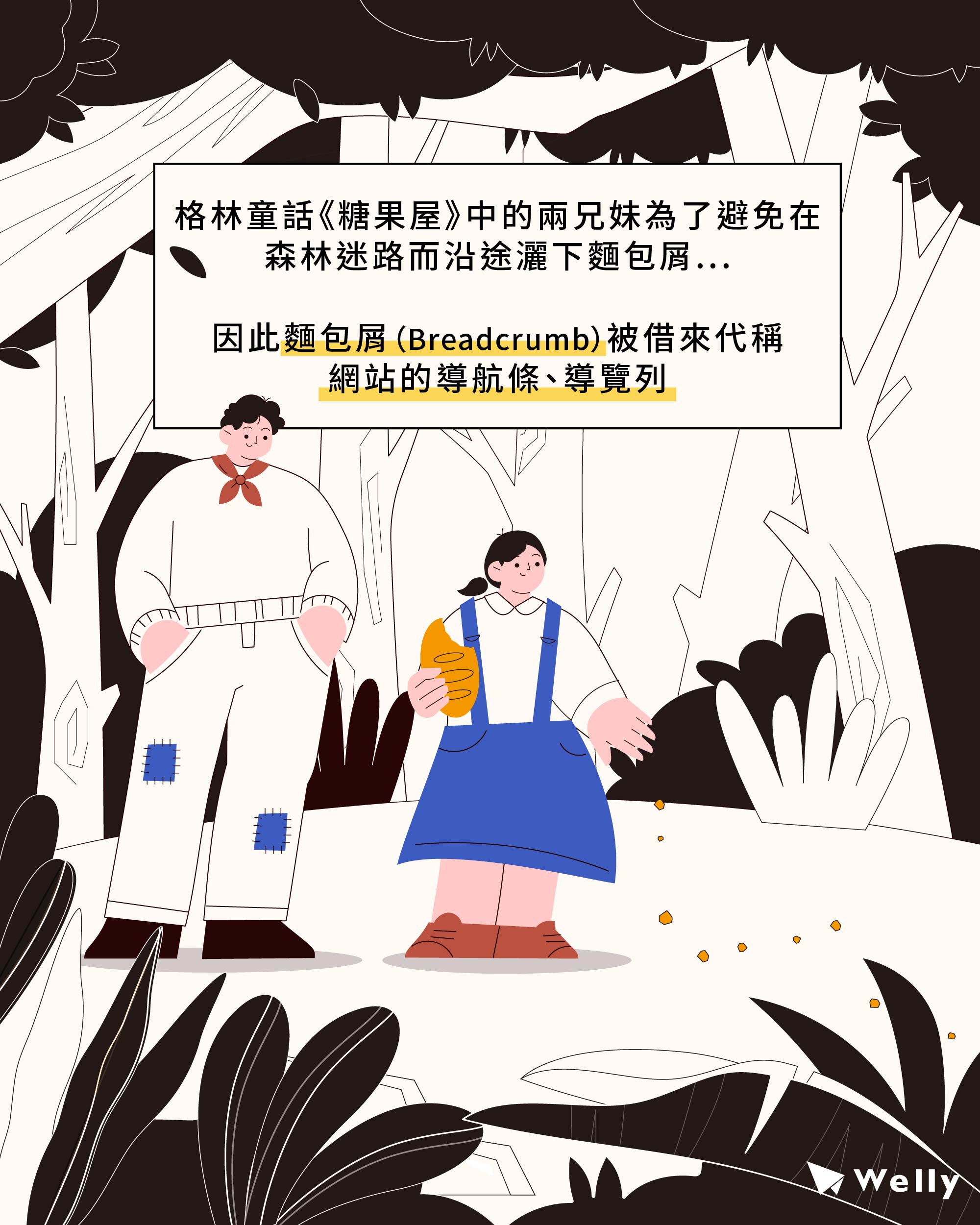 麵包屑的取名由來