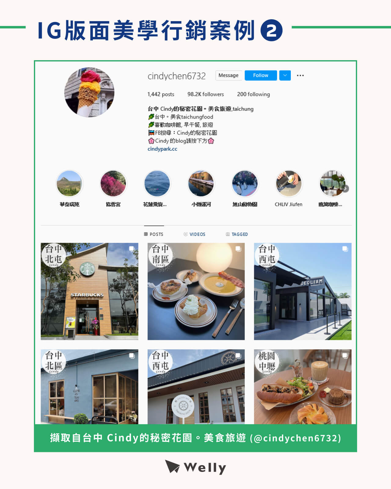 IG版面美學行銷案例2
