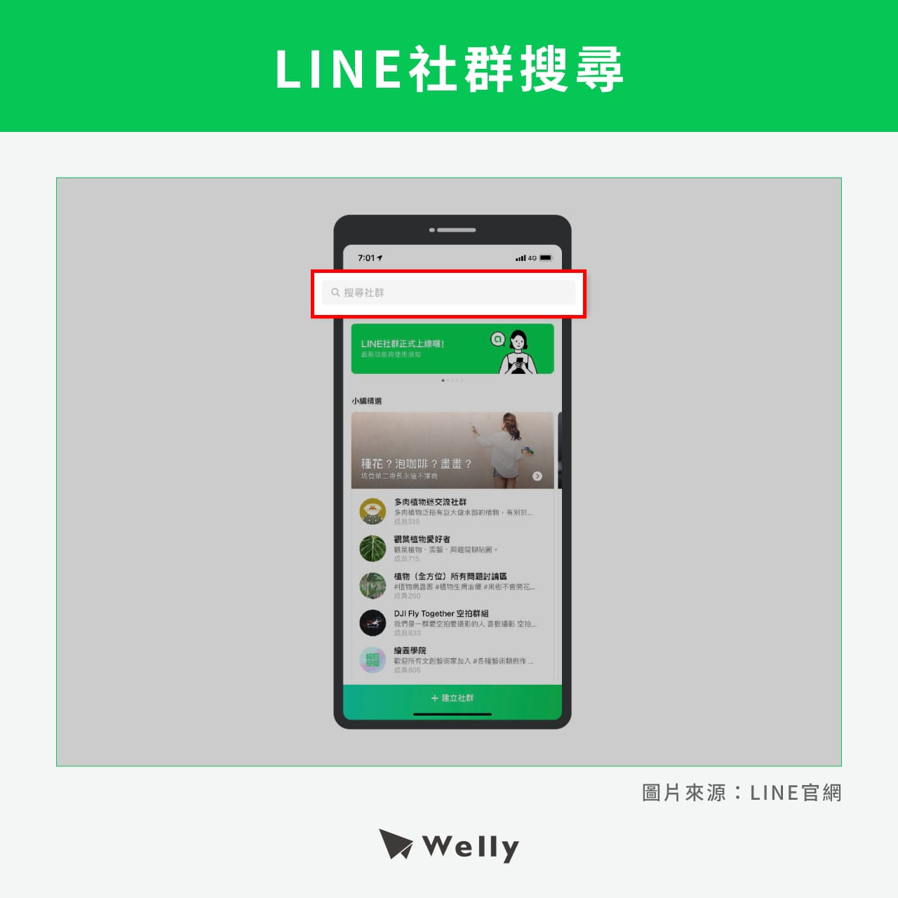 LINE社群搜尋