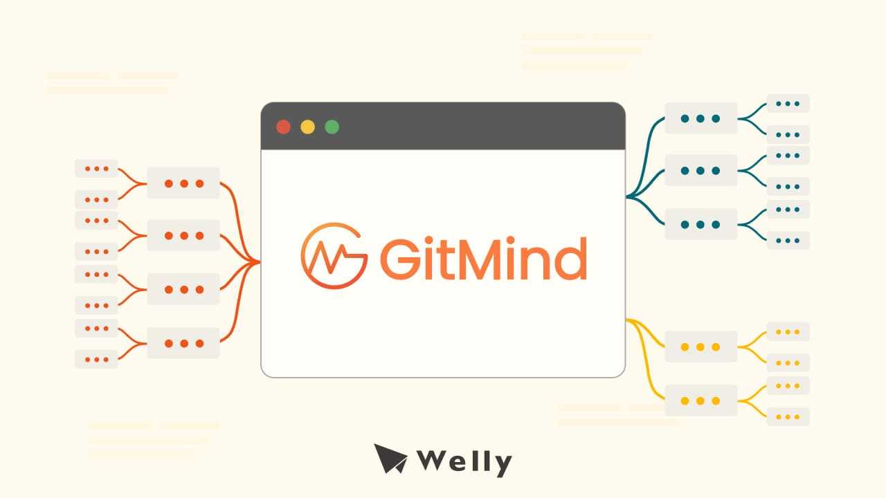 GitMind教學：GitMind網頁版操作與GitMind心智圖、流程圖教學